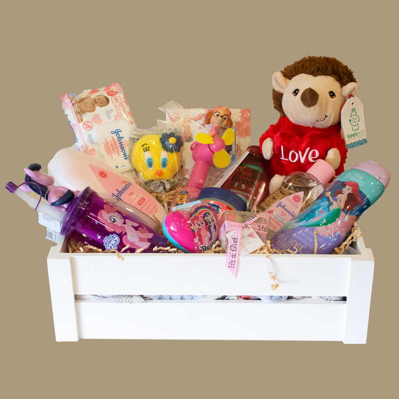 Baby Girl Gift Crate - 0171568