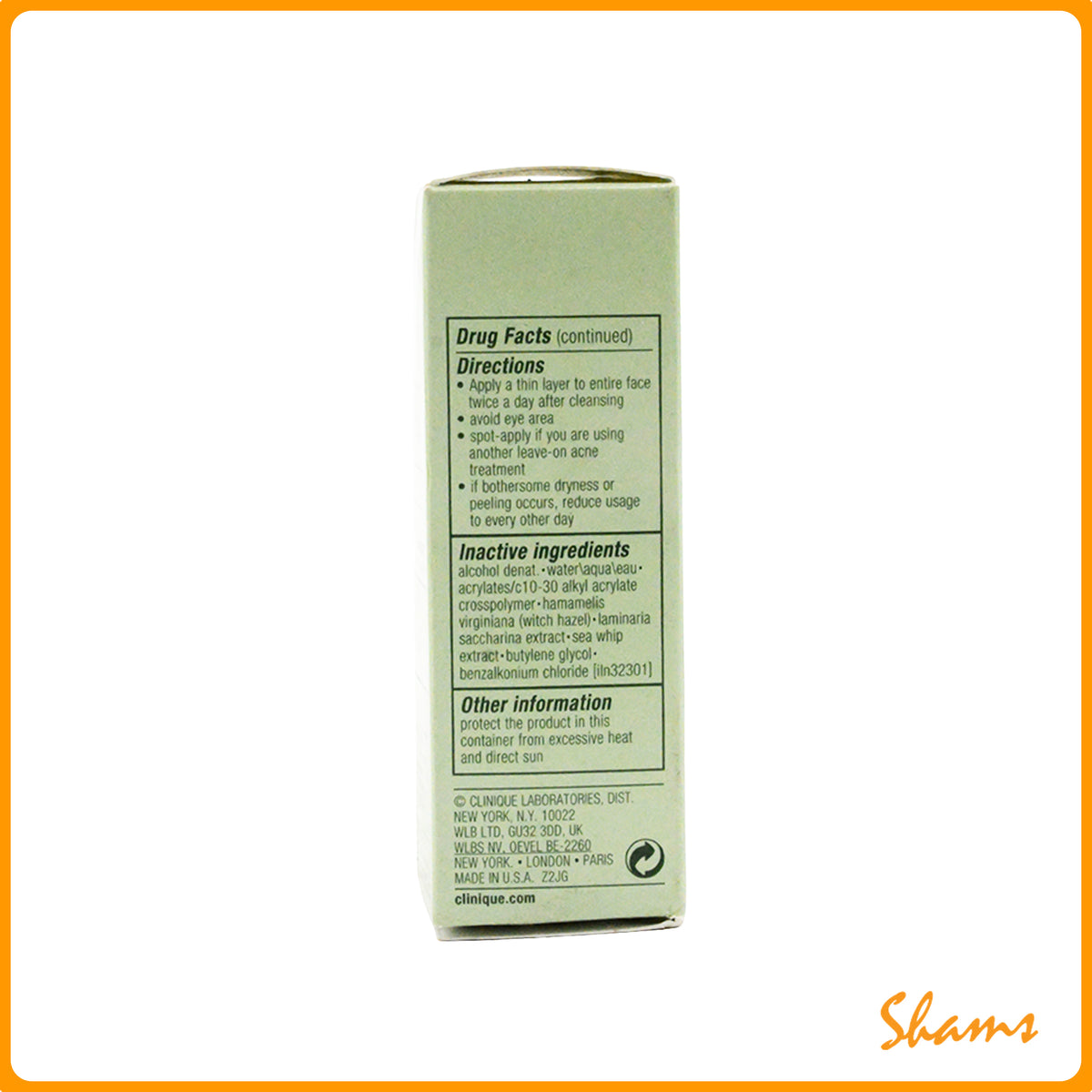 Clinique Acne solution clinical clearing Gel 30ml