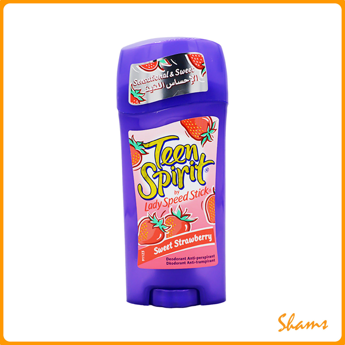 Lady Speed Teen Spirit Sweet Strawberry Deo Stick 65g