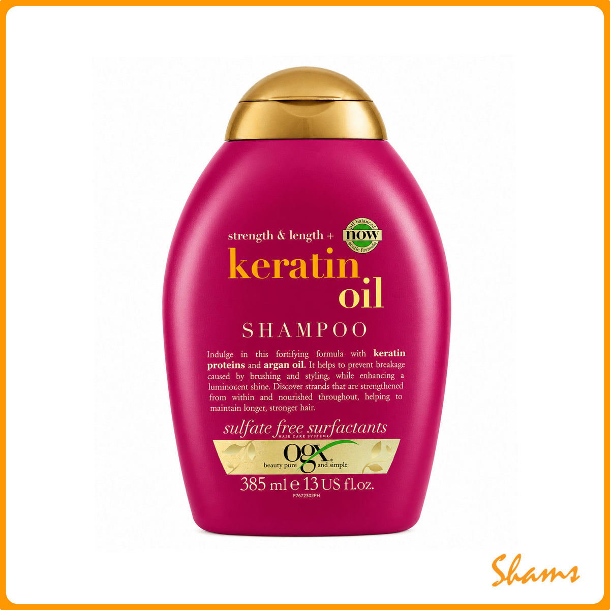 Organix Ogx Anti Breakage Keratin Oil Shampoo 385ml