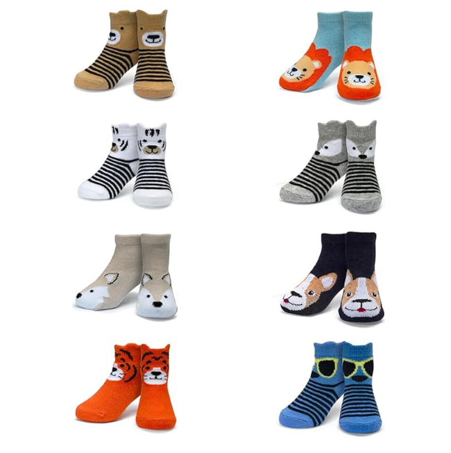 Little Me 8p Kids Socks Set