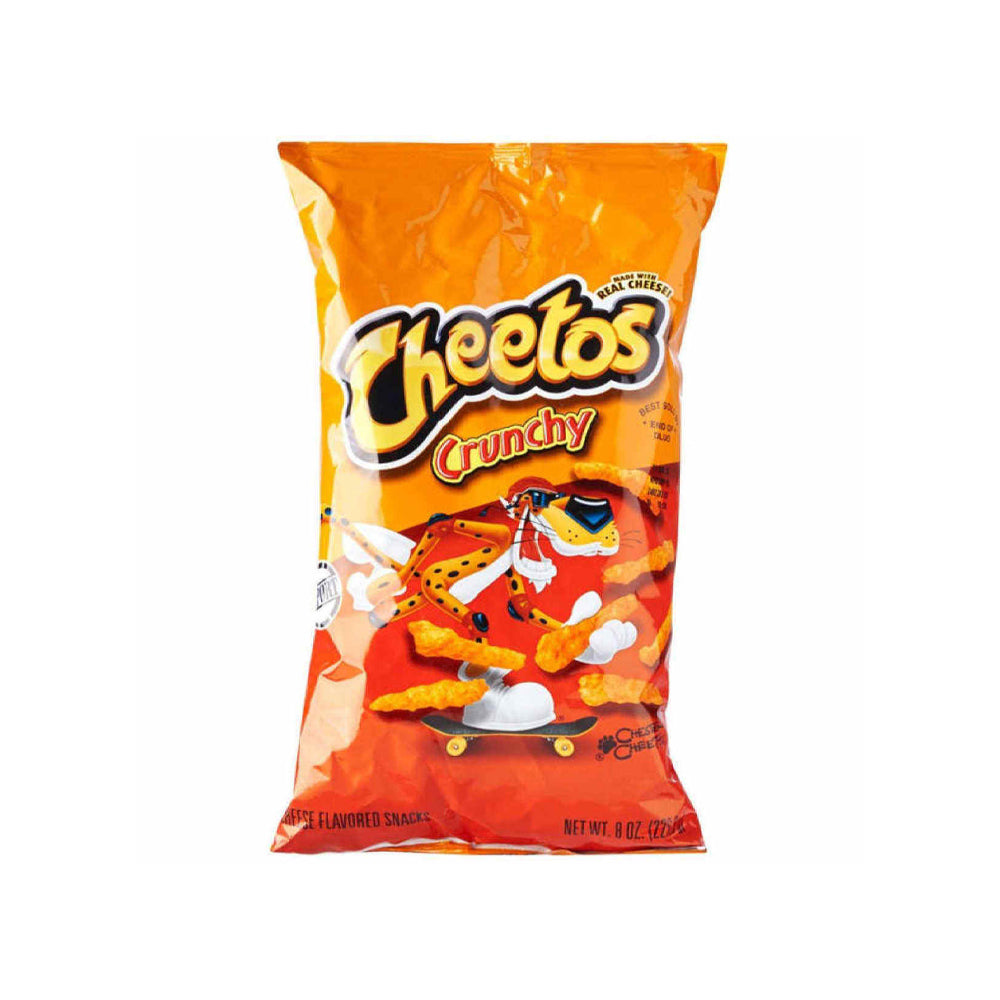Cheetos Crunchy Cheese Flavour 8Oz (226.8g) - Shams Shopping Centre Cheetos  