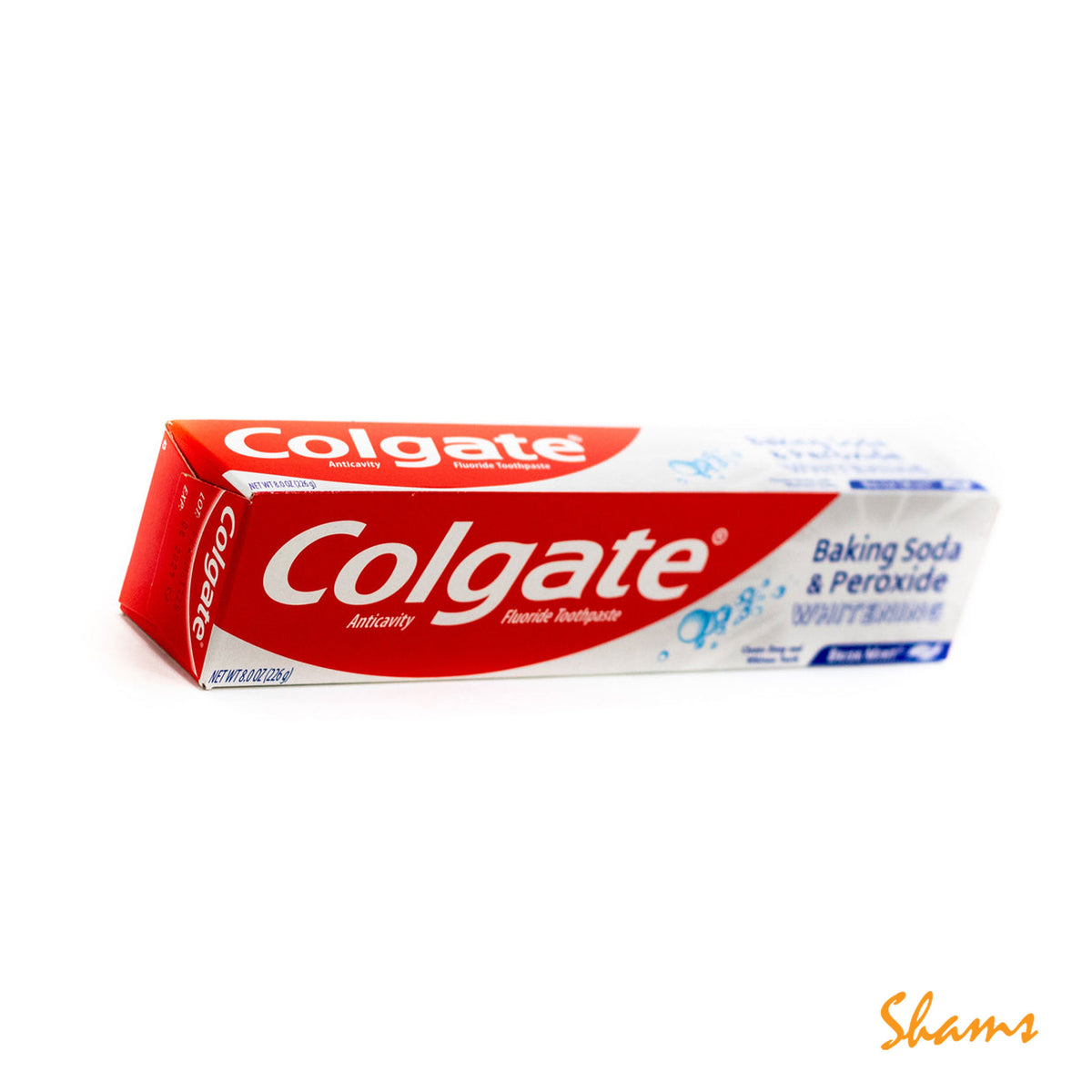 Colgate Baking Soda & Peroxide Whitening Brisk Mint Toothpaste 226g (8.Oz)