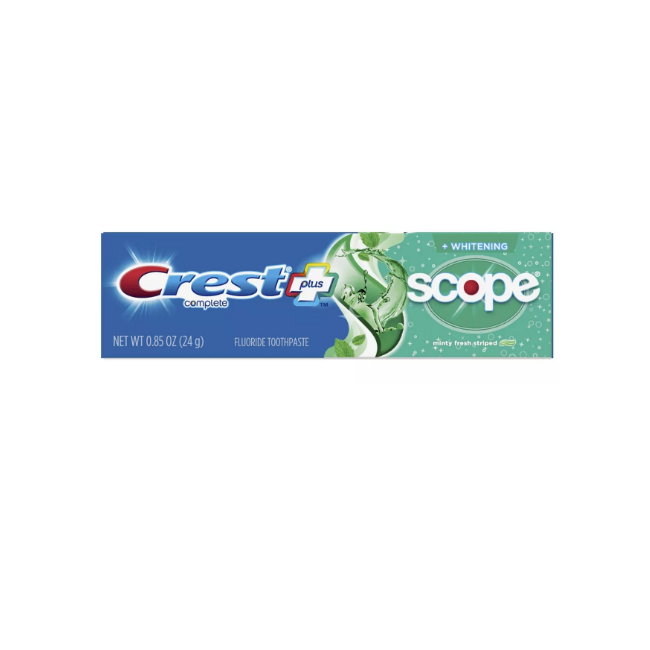Crest Whitening Plus Scope Fluoride Anticavity Toothpaste 24g