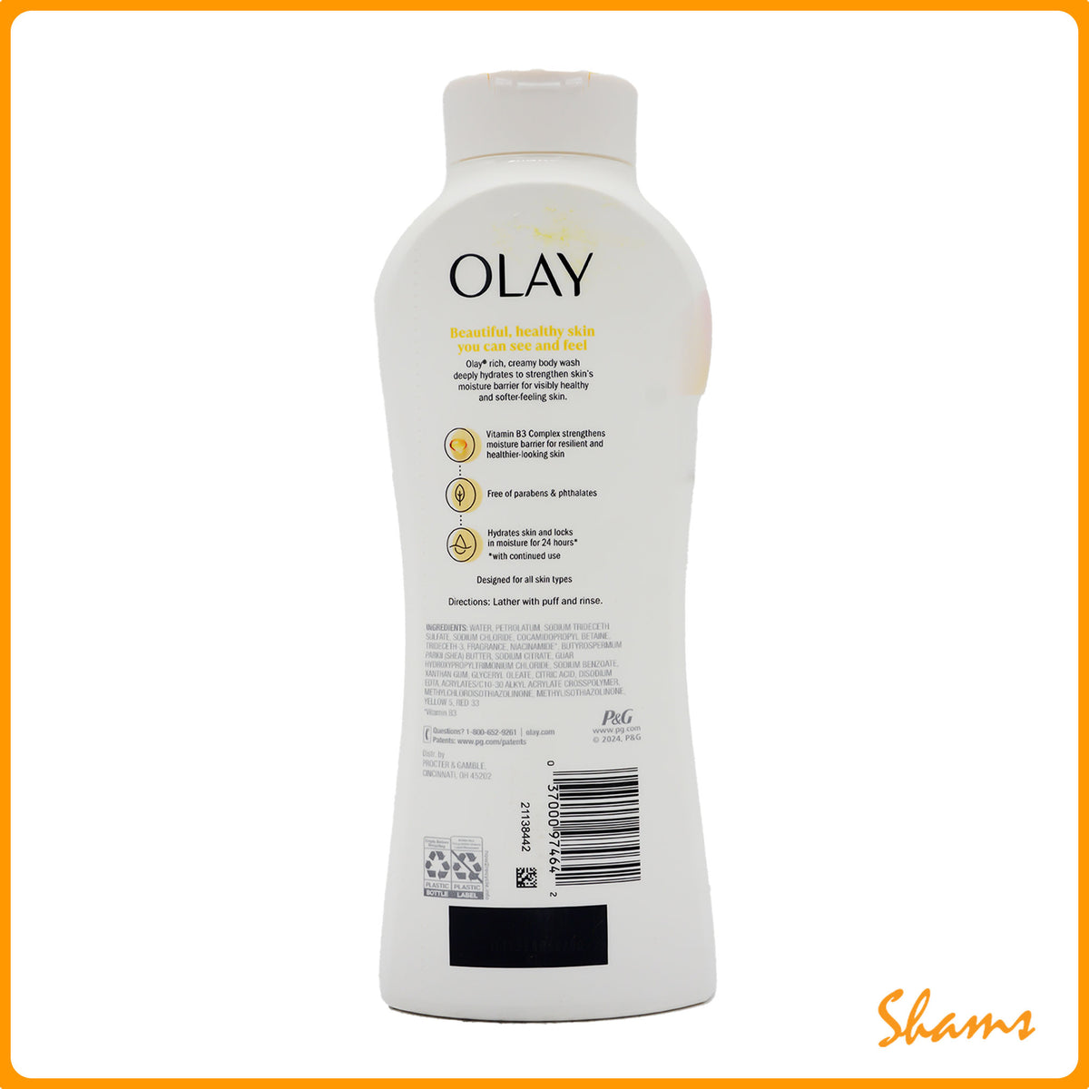 OLAY Ultra Moisture Shea Butter Body Wash 650ml