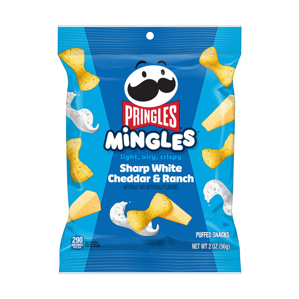 Pringles Minigels Sharp White Cheddar & Rench 56g