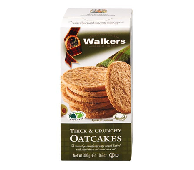 Walkers thick & crunchy oat cake 300g - Shams Shopping Centre Walkers  