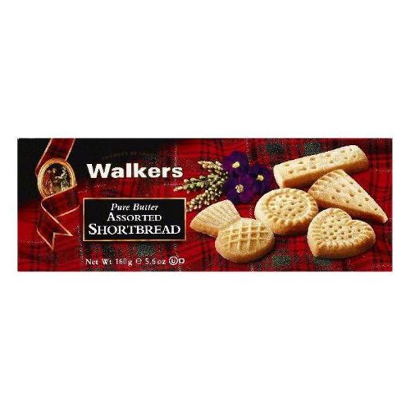 Walkers Pure Butter Assorted Shortbread 160g