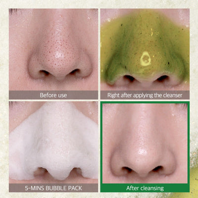 Some By Mi Bye Bye Blackhead 30 Days Miracle Green Tea Tox Bubble Cleanser 120g