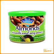 Blue Diamonds Almonds Wasabi & Soy Sauce 150g