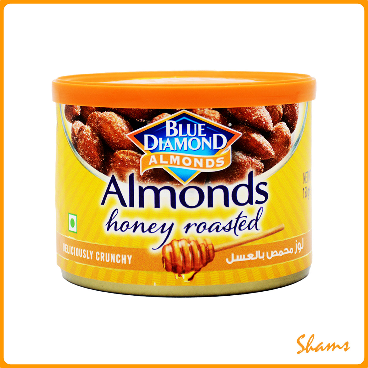 Blue Diamonds Almonds Honey Roasted 150g