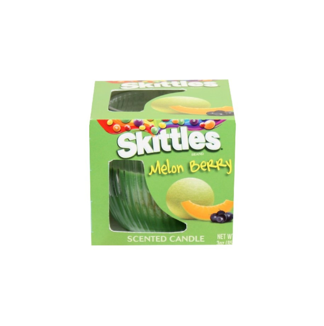 Skittles Melon Berry Candy Scented Candle 85g