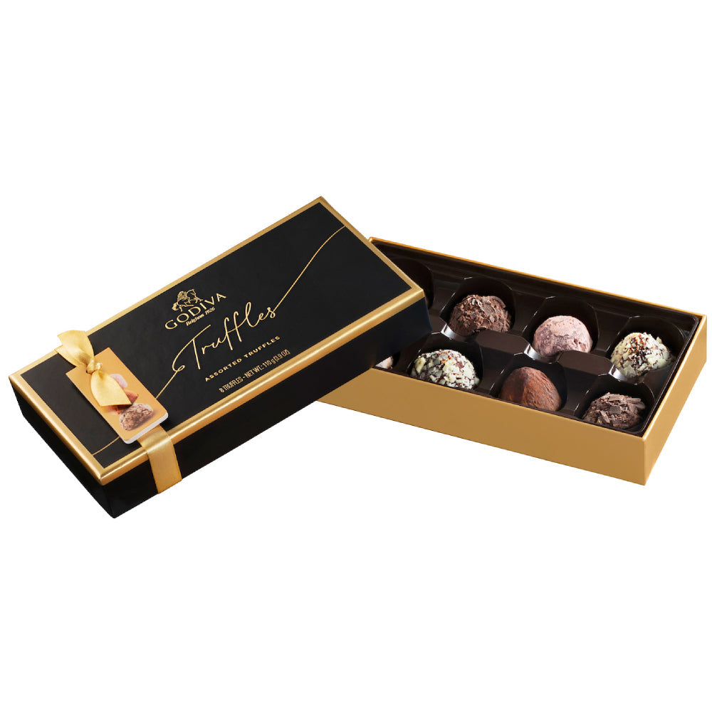 Godiva Assotred Truffles 8p Box 110g - Shams Shopping Centre Godiva  