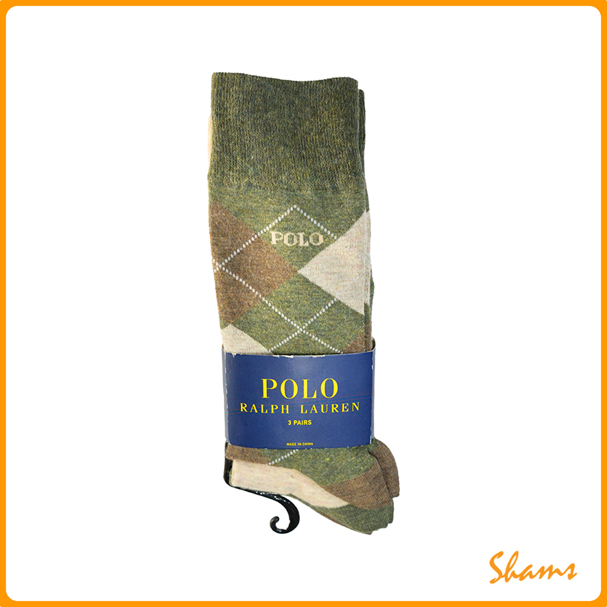 Polo Ralph Lauren Men's Dress Socks 3's ZP899846PKN