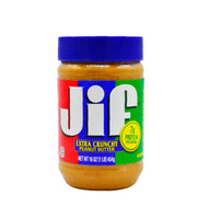 Jif Extra Crunchy Peanut Butter 454g