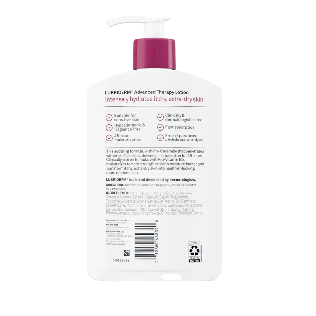 Lubriderm Advanced Therapy Extra Hydrate Lotion 473ml (16.Oz)