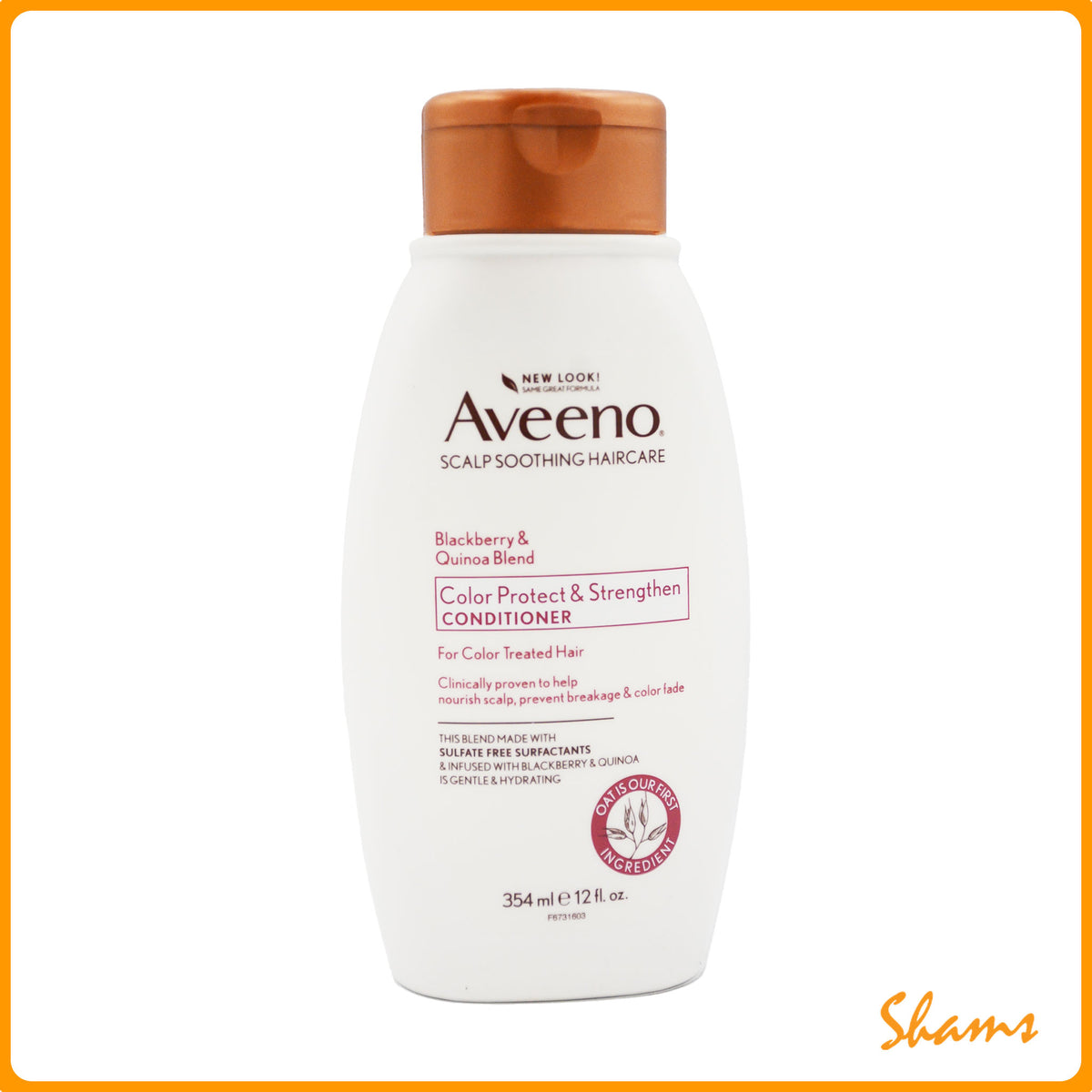 Aveeno Blackberry Quinona Protein Blend Conditioner 354ml (12.Oz)