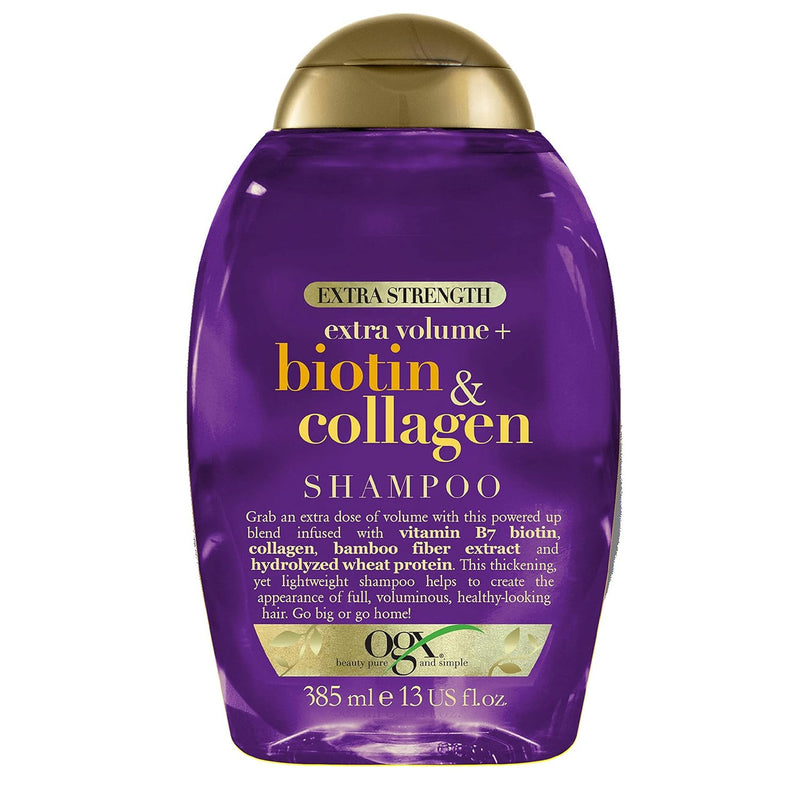 Organix Ogx Extra Volume + Biotin & Collagen Shampoo 385ml