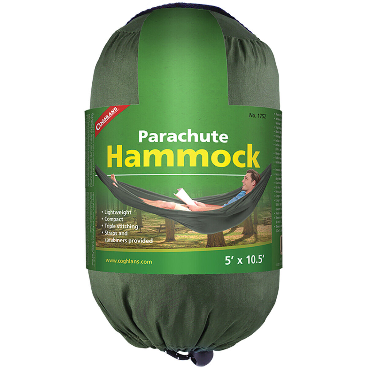 Coghlan's Parachute Hammack Single Green 1752 - Shams Shopping Centre Coghlan  