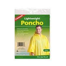 Coghlans Lightweight Leger Poncho Yellow 9268 - Shams Shopping Centre Coghlan  