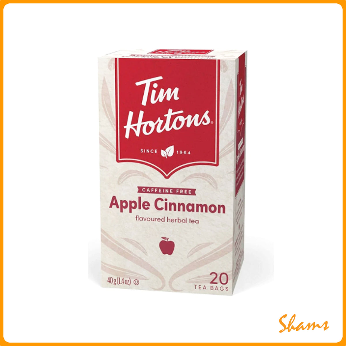 Tim Hortons Apple Cinnamon 20 Tea Bags