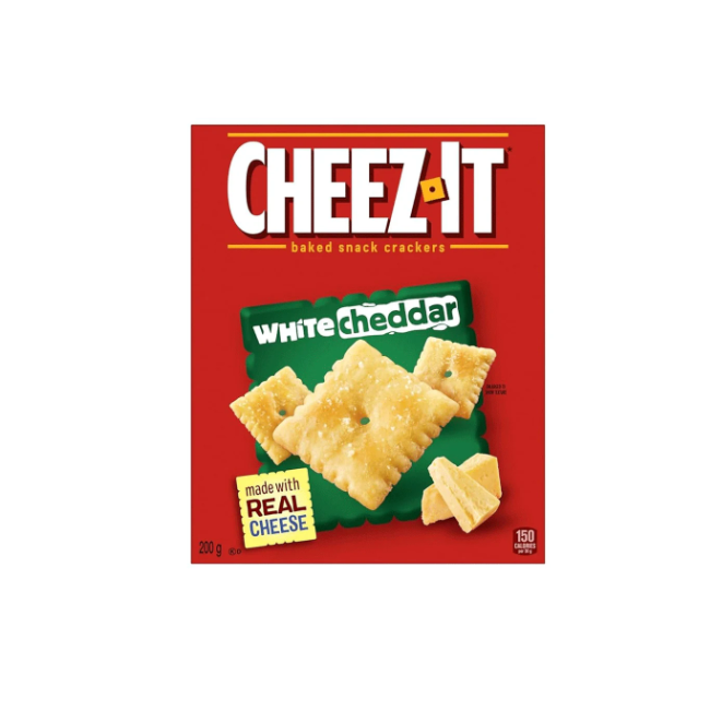 Cheez-It Cheese Cheddar Blanc Crackers 200g