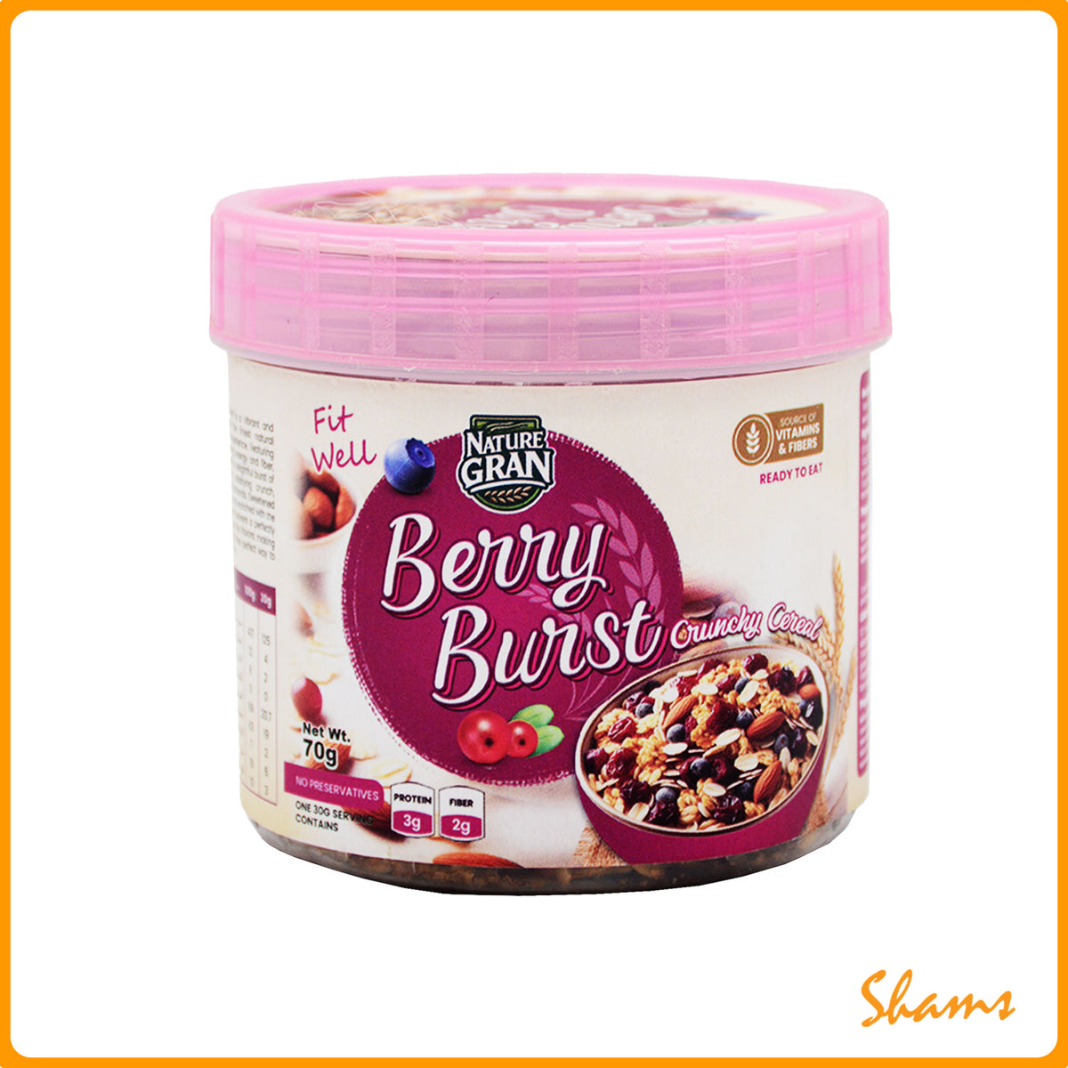 Nature Gran Berry Burst Cereal Jar 70g