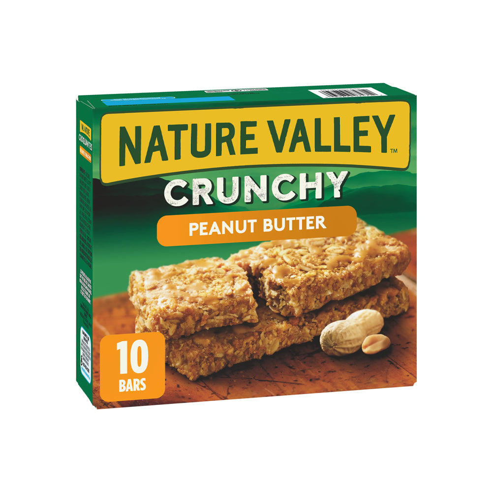 Nature Valley Crunchy Granola Bars Peanut Butter 230g - Shams Shopping Centre Nature Valley  
