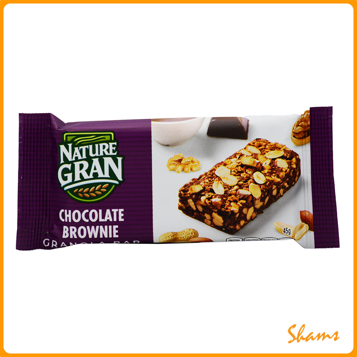 Nature Gran Chocolate Brownie Granola Bar 45g