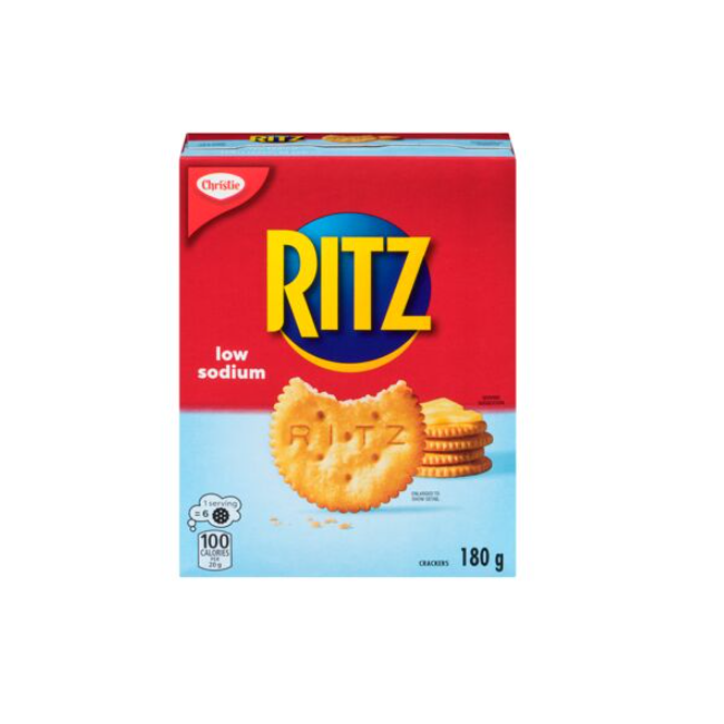 Ritz Low Sodium Crackers, 180 g