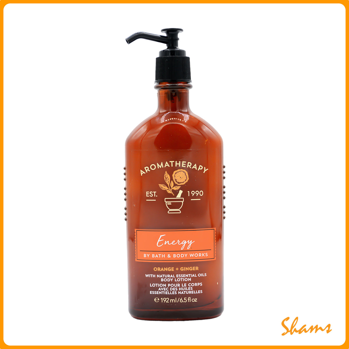 BBW Aromatherapy Energy Orange Ginger Body Lotion192ml