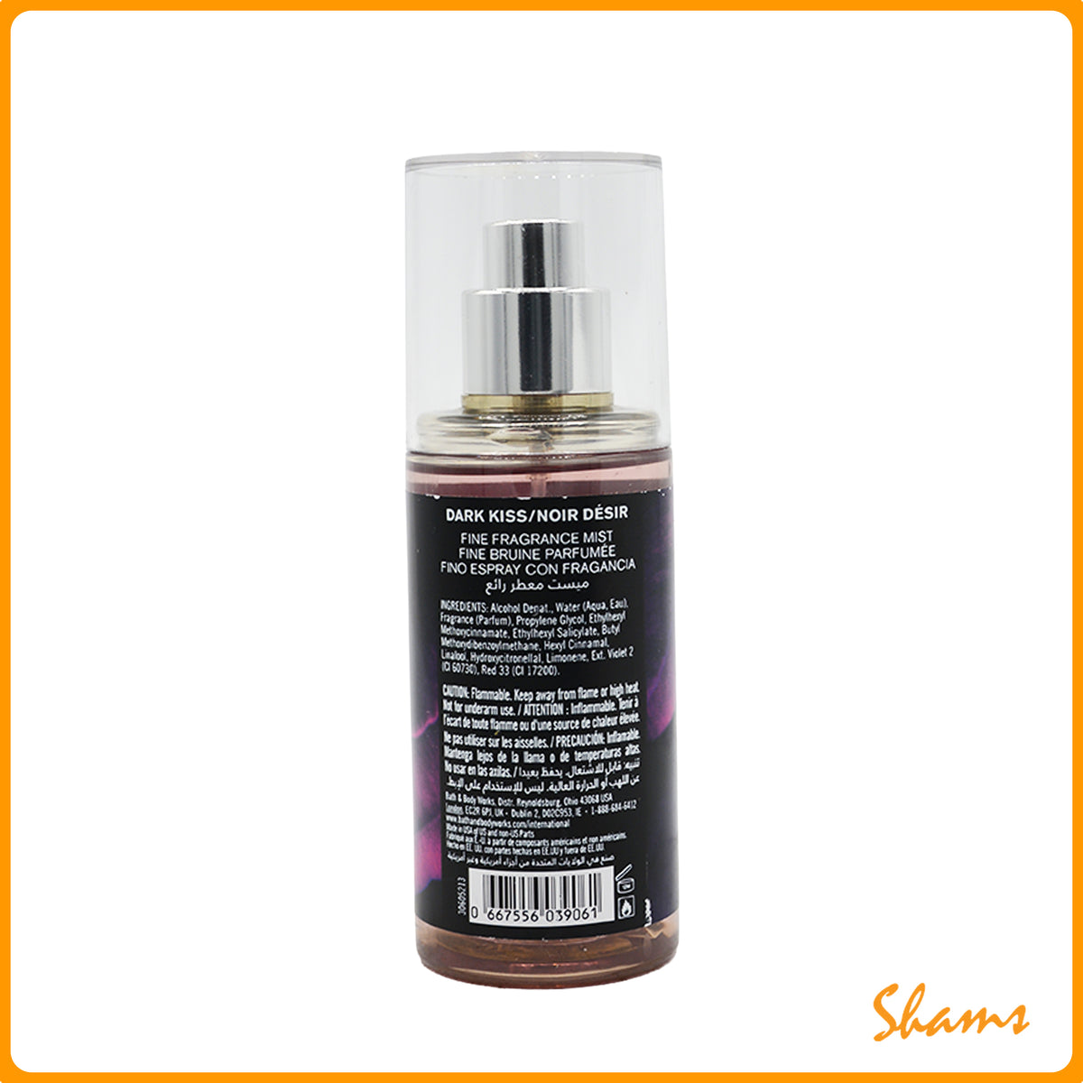 BBW Dark Kiss Fragrance Mist 75ml