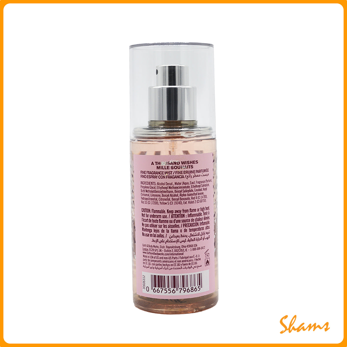 BBW A Thousands Wishes Fine Fragrance Mist 75ml