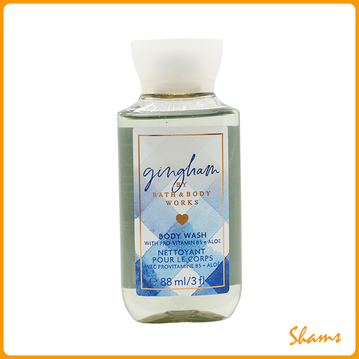 BBW Gingham Body Wash 88ml
