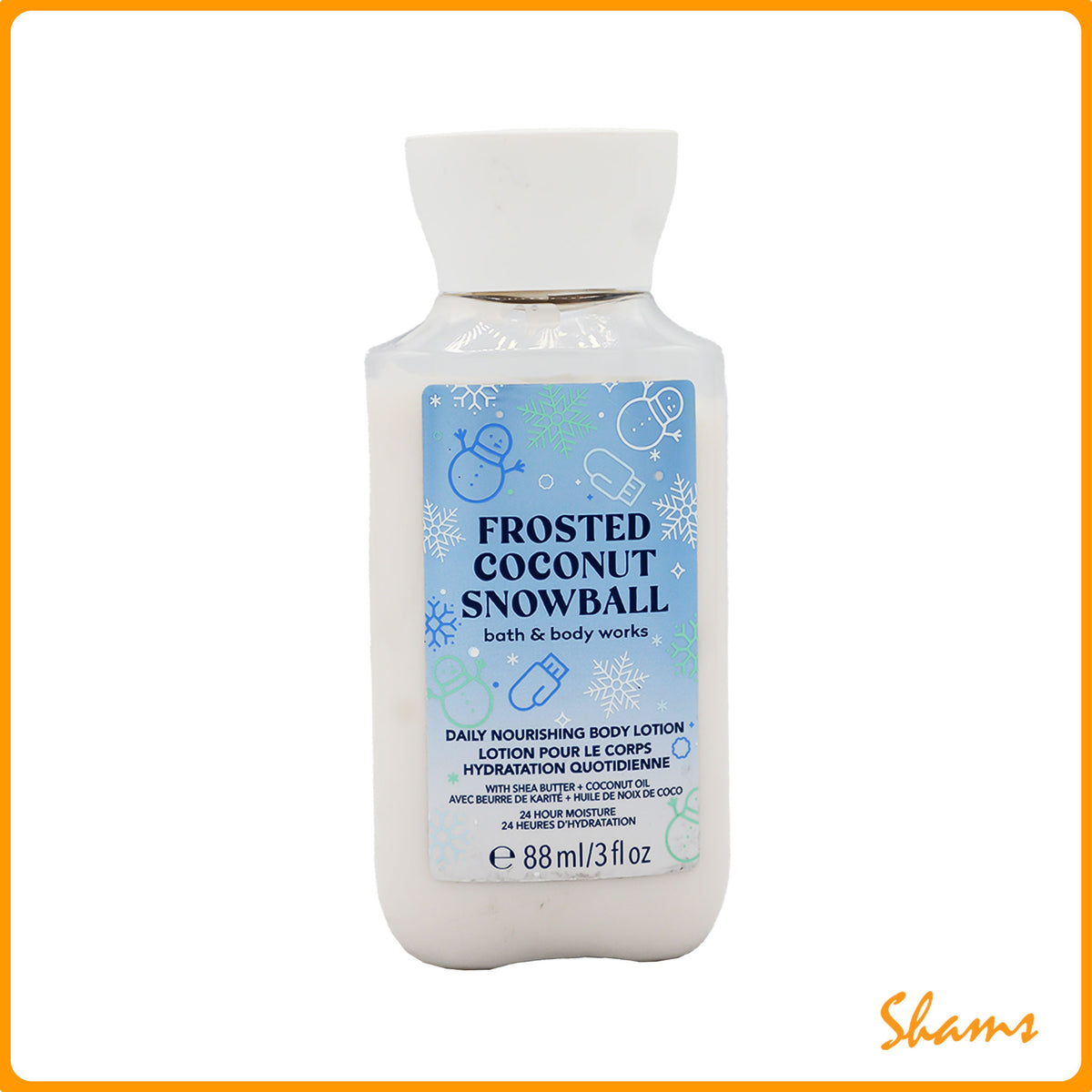BBW Frosted Coconut Snowball Shower Gel 88ml