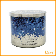 BBW White Barn Winter 3 Wick Scented Candle 411g