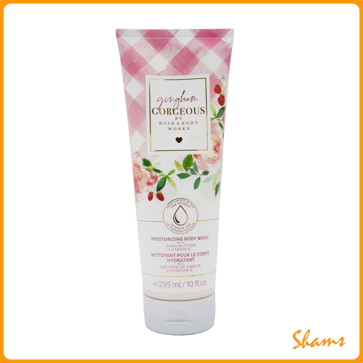 BBW Gingham Gorgeous Moisturising Body Wash 295ml