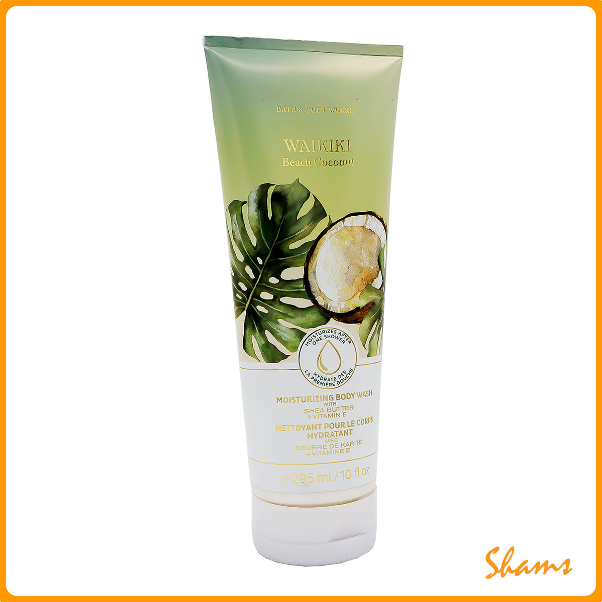 BBW Waikiki Beach Coconut Moisturising Body Wash 295ml