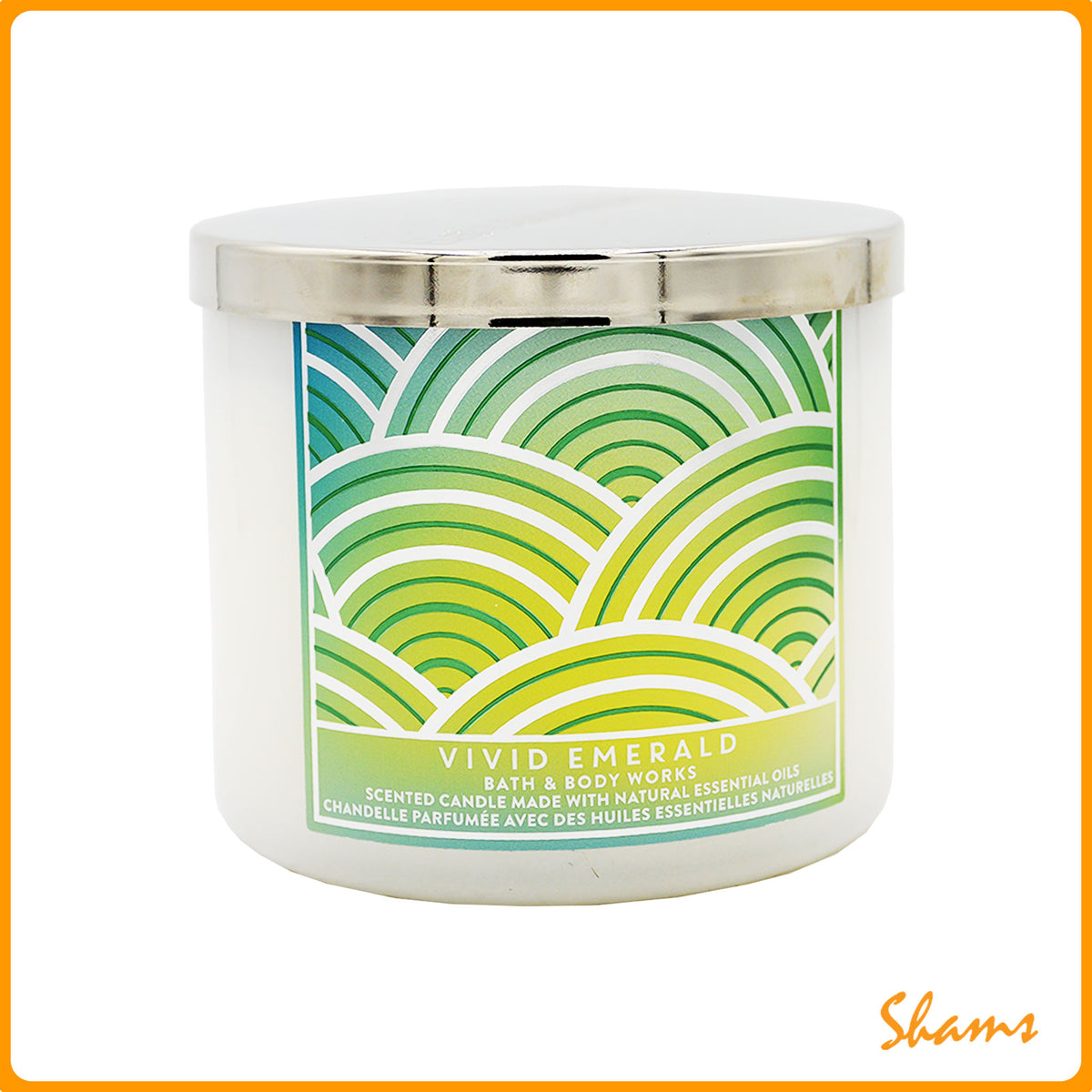 BBW White Barn Vivid Emerald Toast Candle 411g