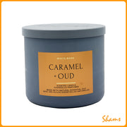 BBW White Barn Caramel Oud 3 Wick Candle 411g