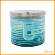 BBW Turqquoise Water 3 Wick Scented Candle 411g