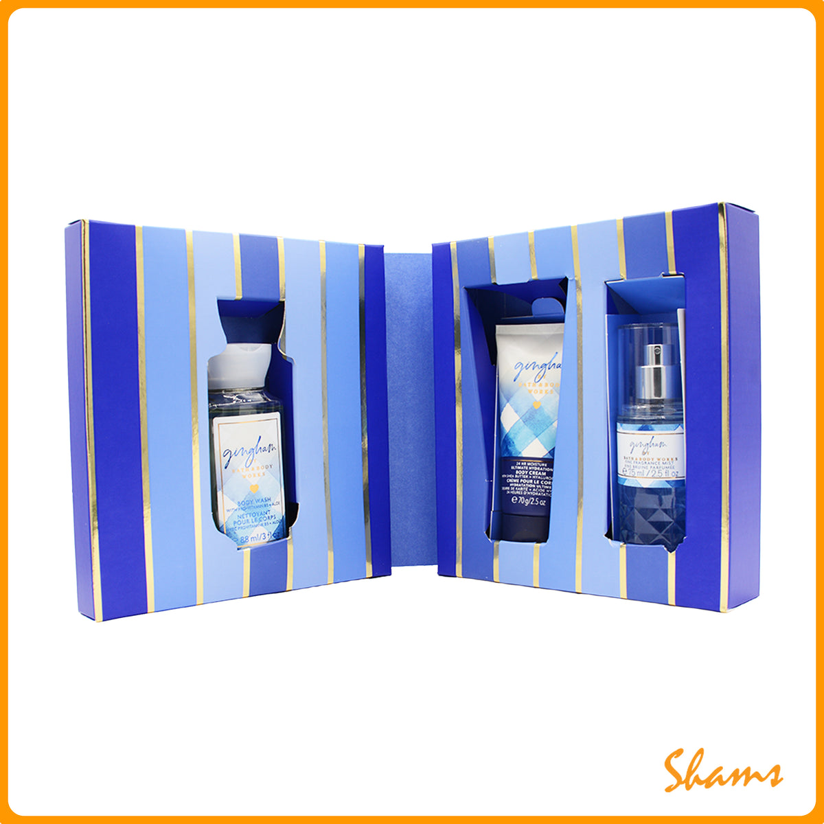 BBW Gingham Gift Set