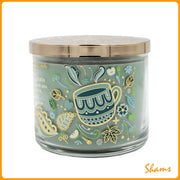 BBW Apple Macchiato Aux Pommes 3 Wick Scented Candle 411g