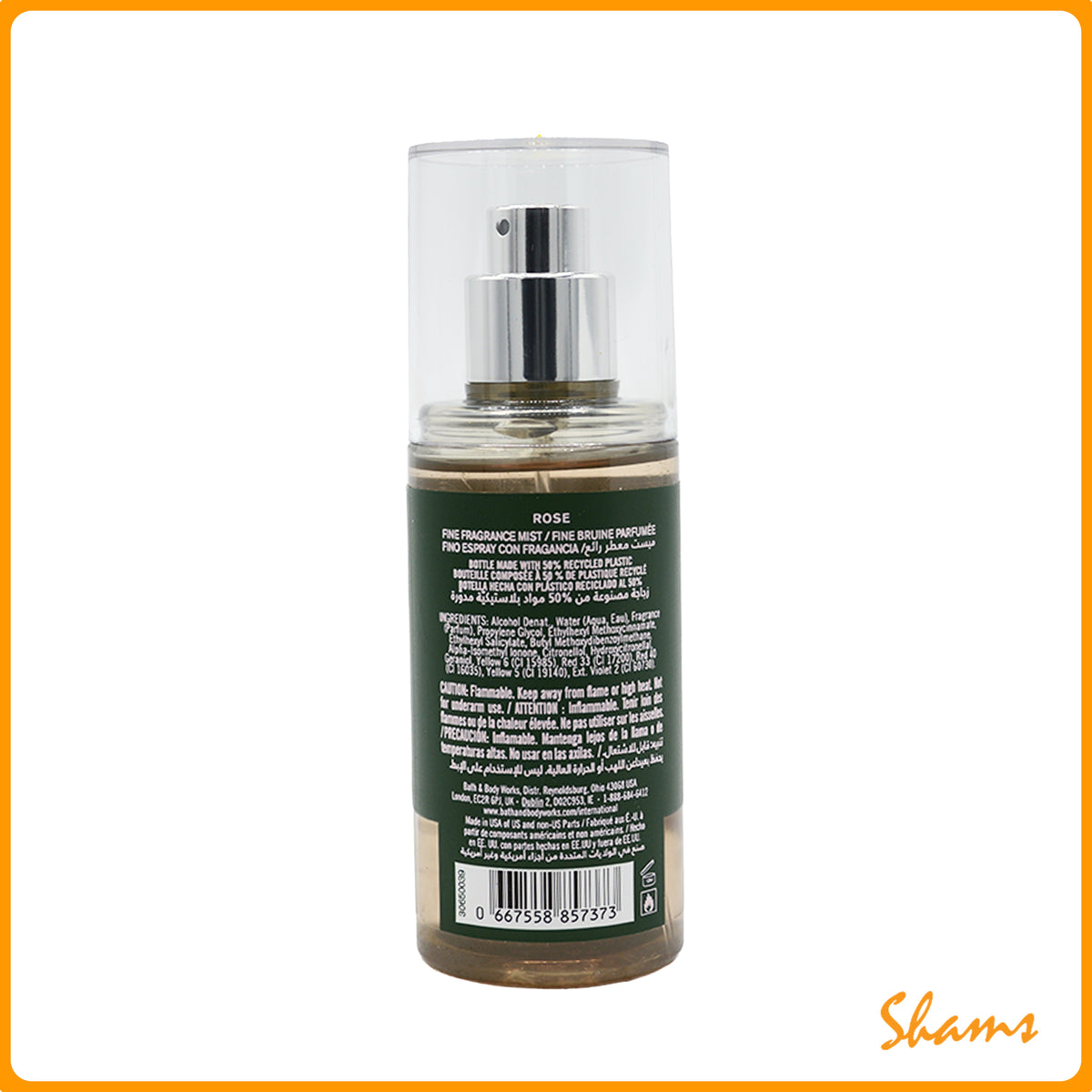 BBW Rose Fine Fragrance Mist 75ml