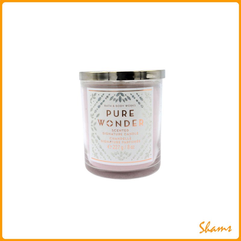 BBW Pure Wonder 1 Wick Candle 227g