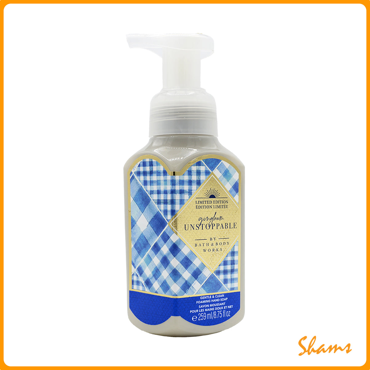 BBW Gingham Unstoppable Cleansing Gel Hand Soap 259ml