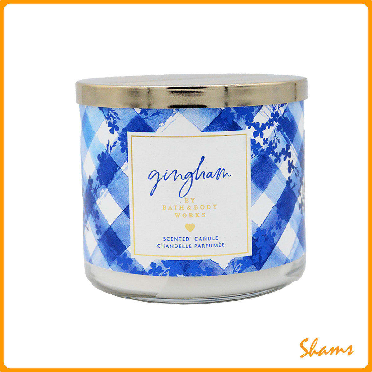 BBW Gingham Wick Candle 411g