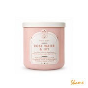 BBW Rose Water & Ivy 3 Wick Candle 411g