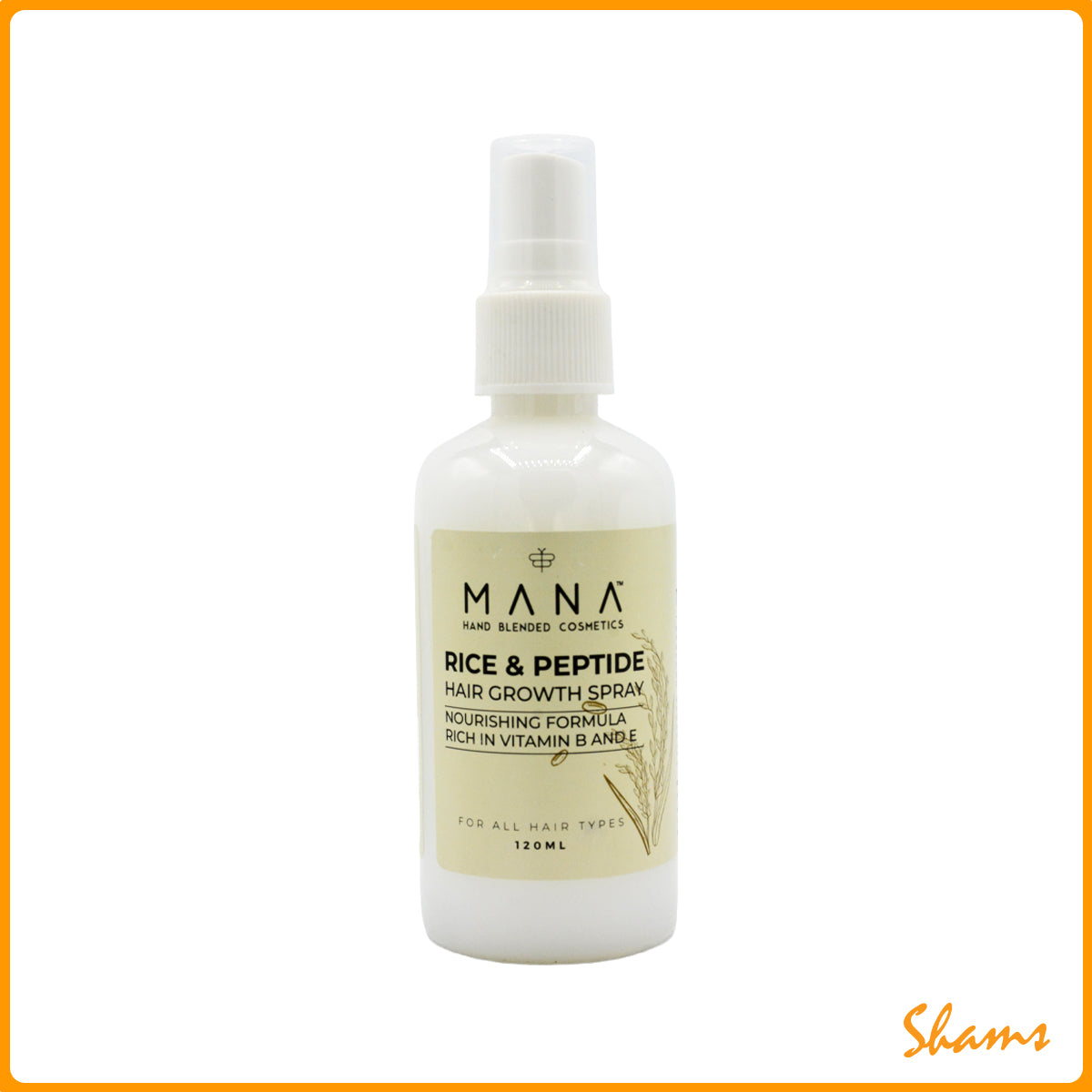MANA Rice & Peptide Hair Growth Spray 120ml