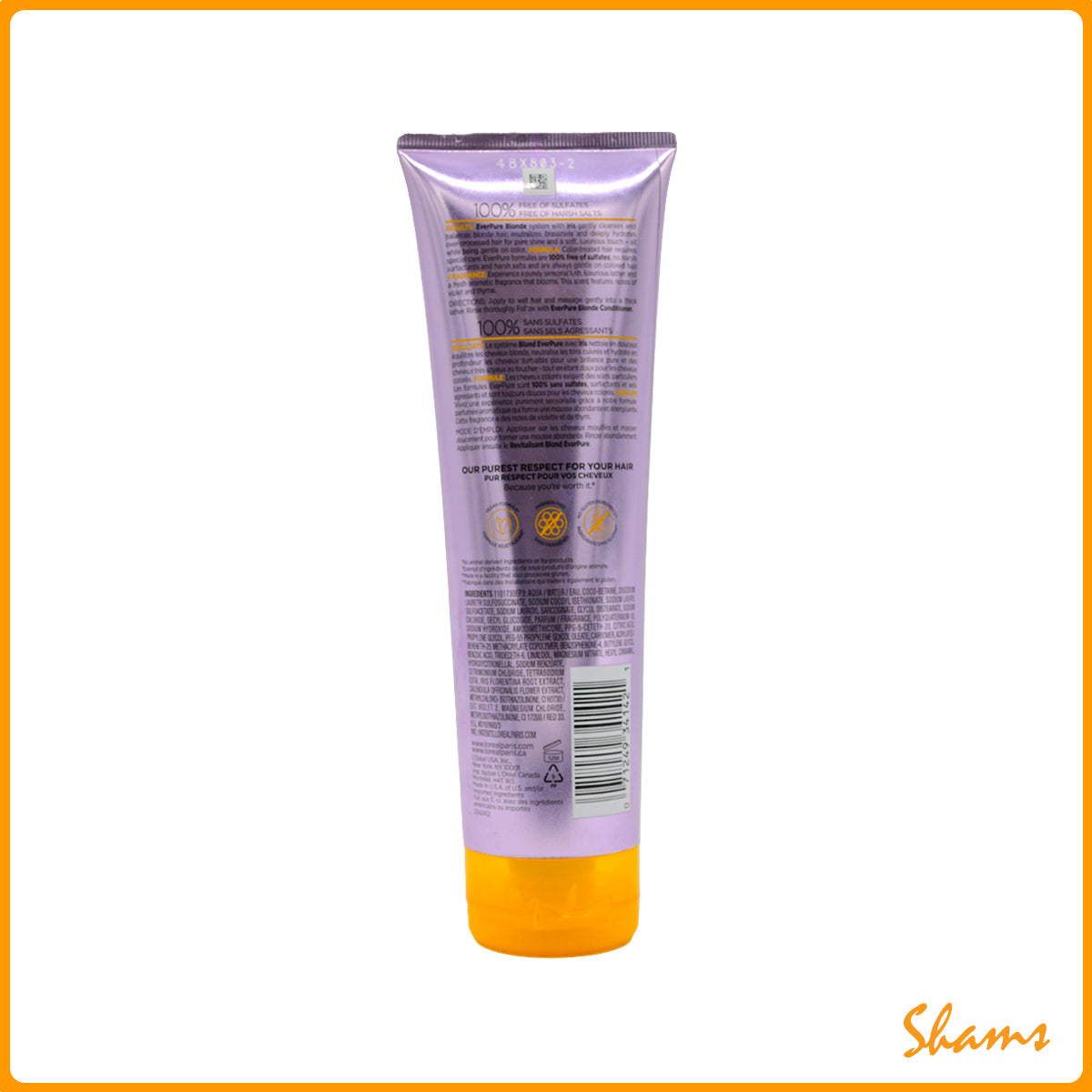 Loreal Ever Pure Blonde Shampoo 250ml